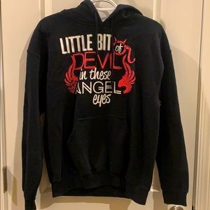 “Little Bit of Devil in These Angel Eyes” Hoodie
